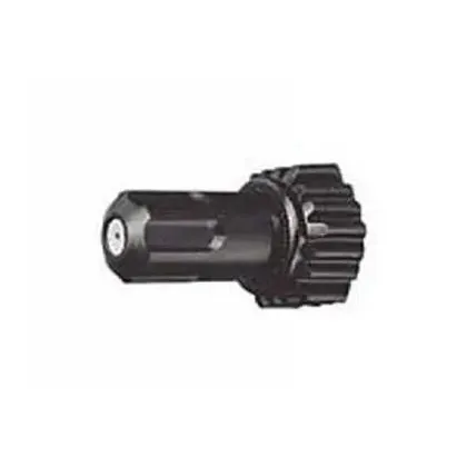 Black 5500-PPB-X18 spray nozzle with a textured, fluted adjustment knob and a precision center orifice.