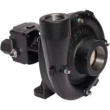 Black cast iron 9306C-HM5C centrifugal pump with threaded ports and a heavy-duty housing design.