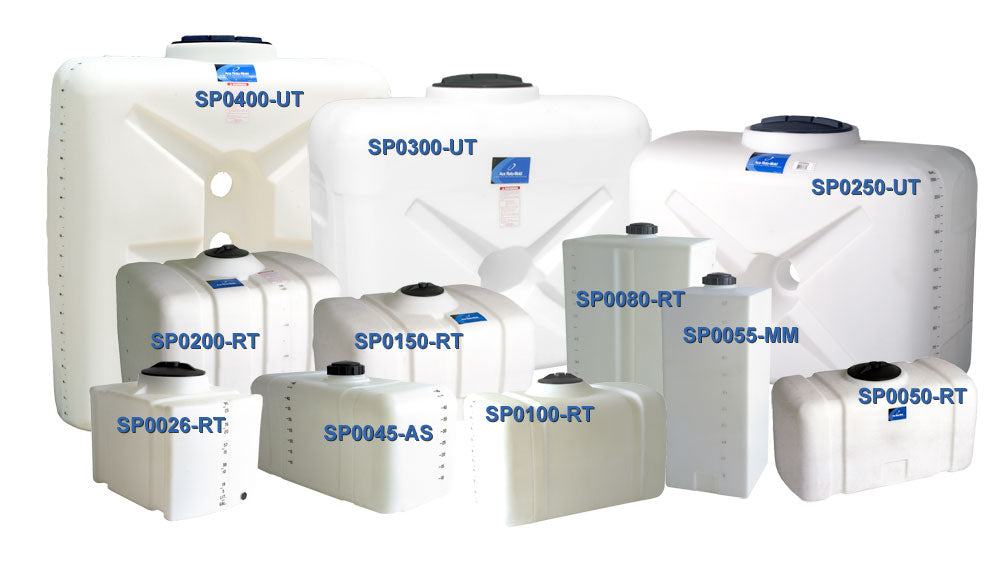 Ace Roto-Mold SP0150-RT — Utility Tanks Flat Bottom