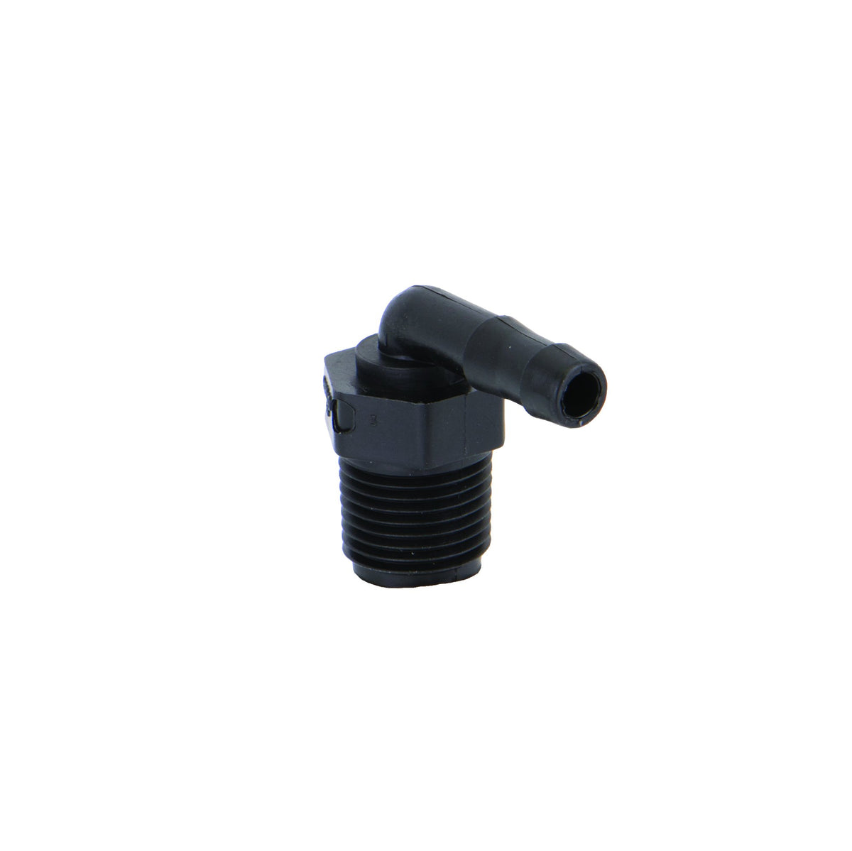 Banjo HB050/038-90 — 1/2" Male NPT x 3/8" 90° Hose Barb