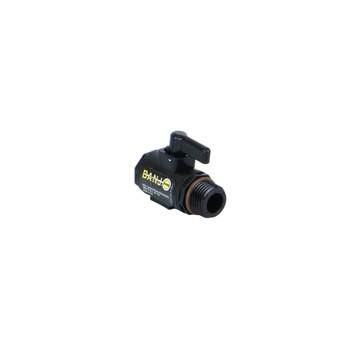 Banjo LV038050MTV — 3/8" Female NPT x 1/2" Male NPT Micro