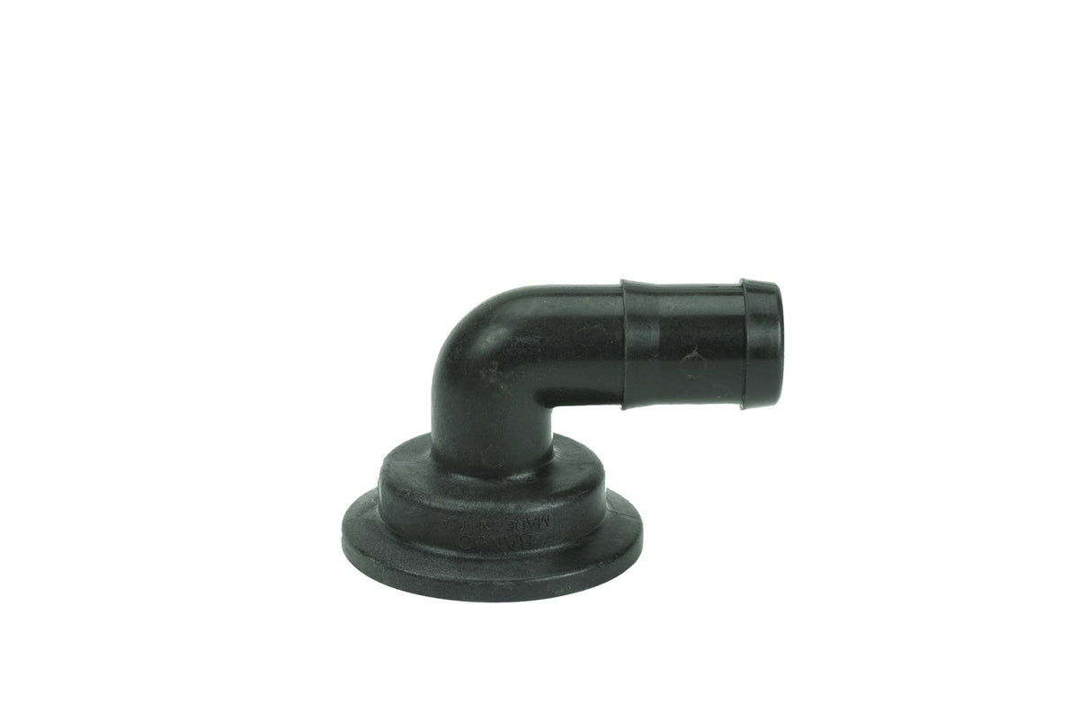 Banjo M200125BRB90 — 2" Flange x 1-1/4" 90° Hose Barb
