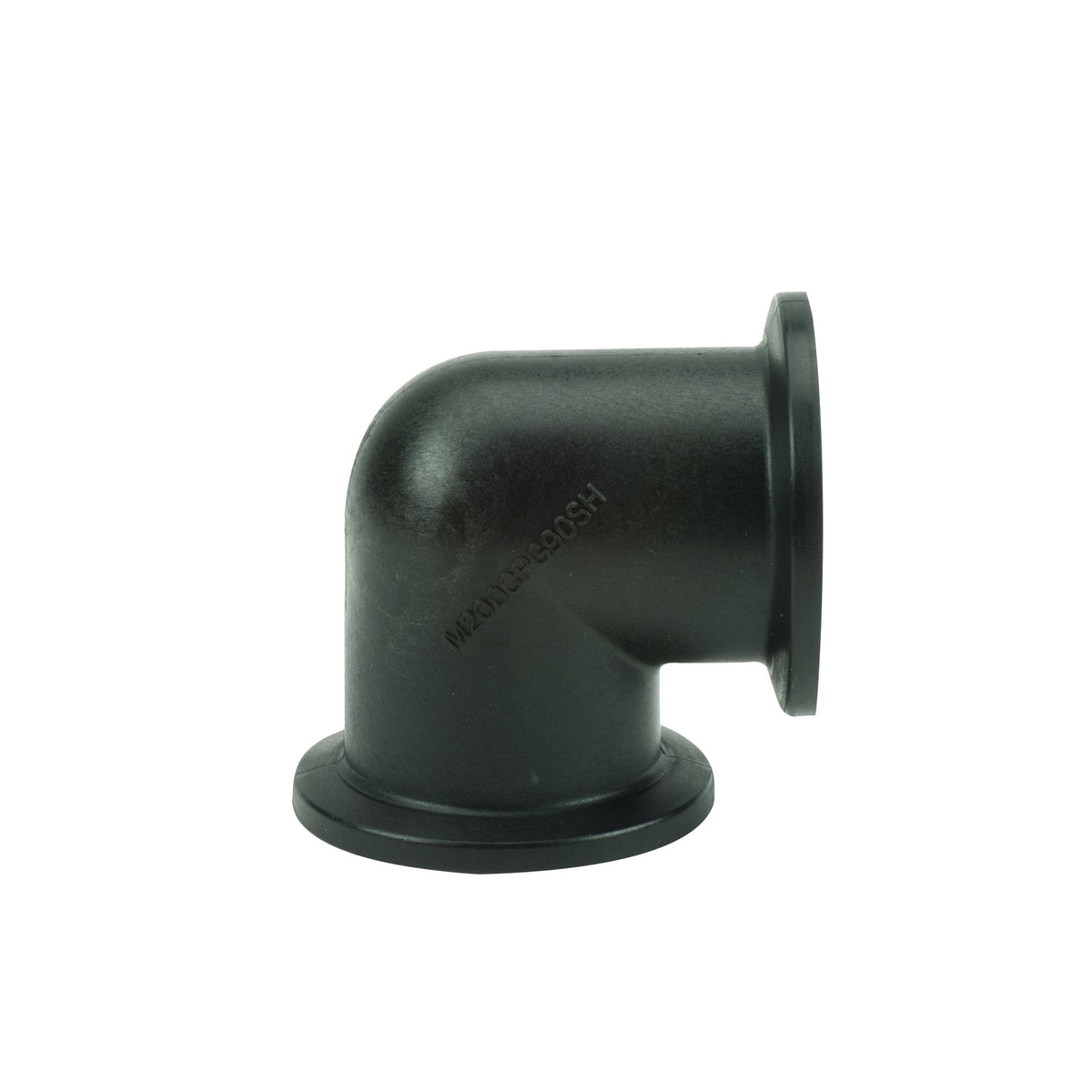 Banjo M200CPG90SH — 2" x 2" 90° Short Flange