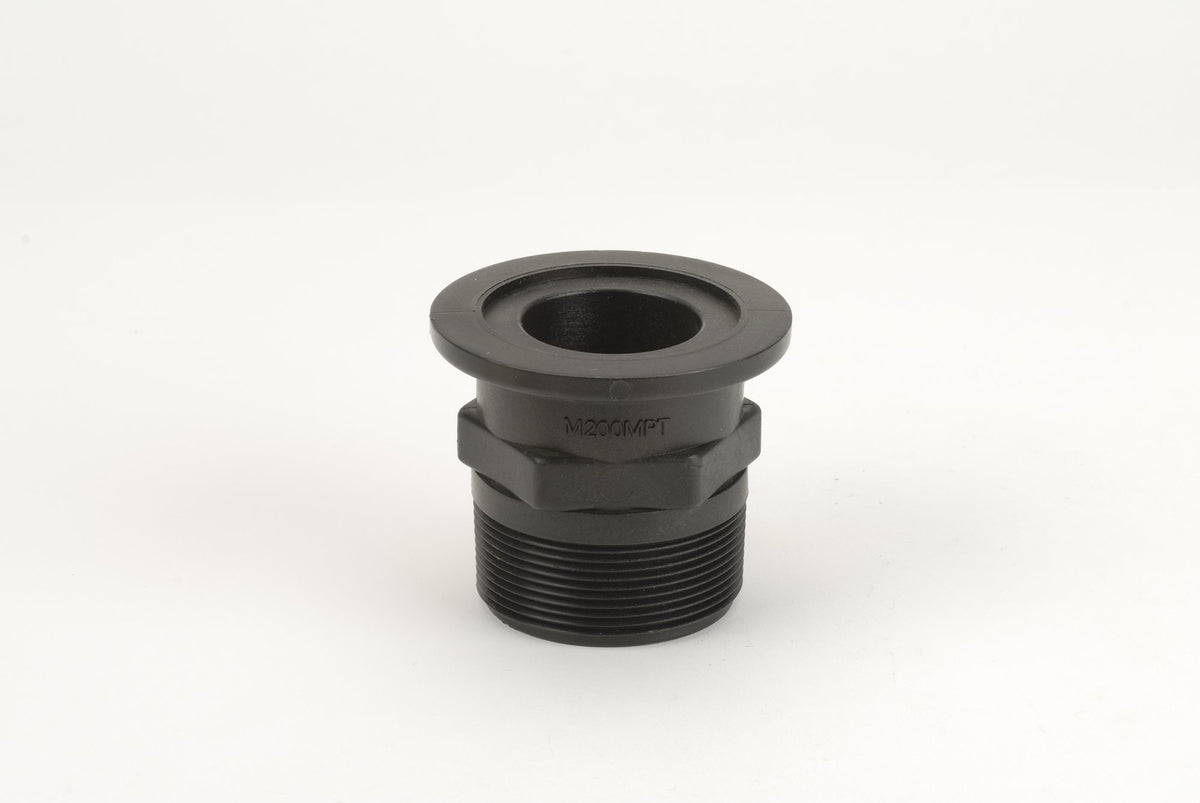 Banjo M200MPT — 2" Flange x 2" Male Thread