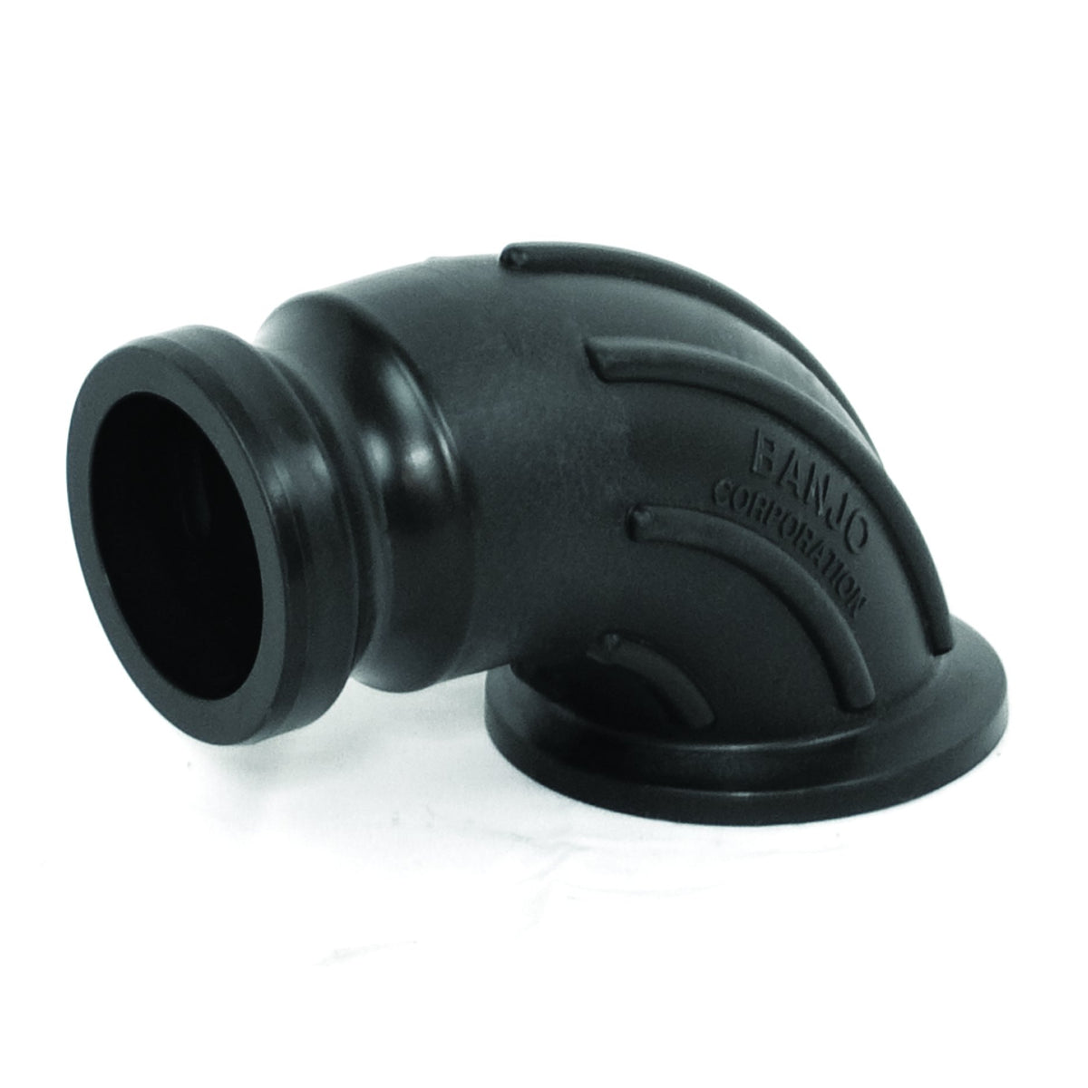 Banjo M220ASWP90 — 2" Full Port Flange x Male Adapter