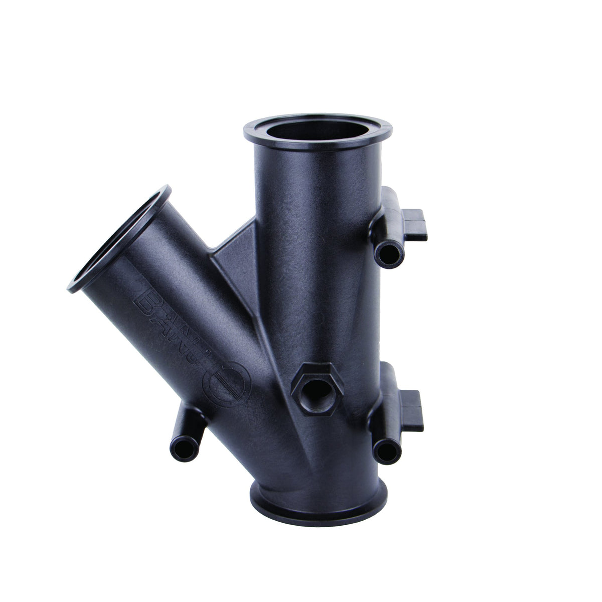 Banjo M300YG45 — 3" Full Port 45° Y Flange With 3/4" Gauge