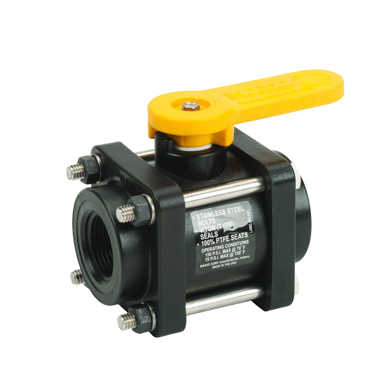 Banjo V100FP — 1" Full Port Valve