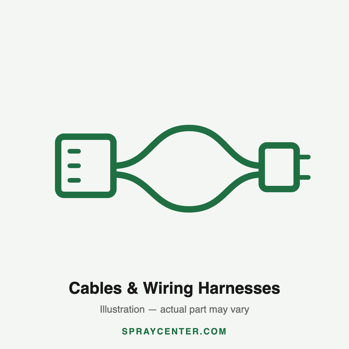 Raven 115-7300-193 — Cable, Adapter, 24', 9 Pin IBIC/3 Pin Master To Ge (category illustration, actual part may vary)