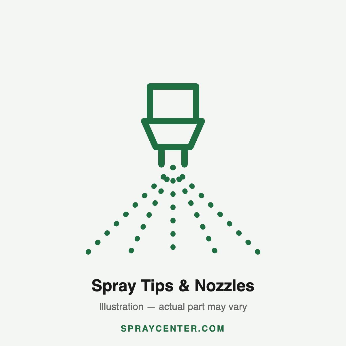 TeeJet PK-TTJ60-11006VP-ZA — Turbo TwinJet Quantity: 10 (category illustration, actual part may vary)