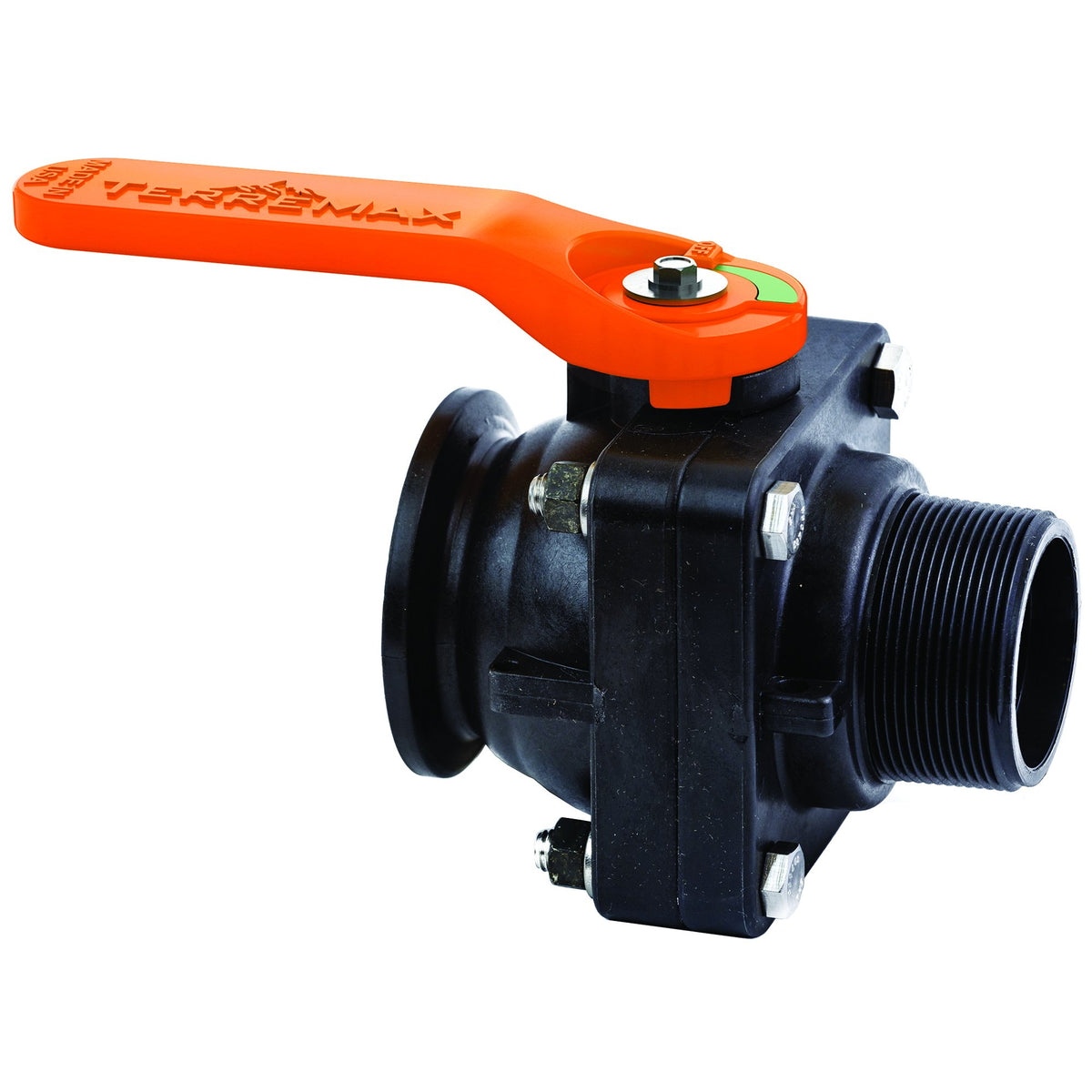 Green Leaf MVSMT220FP — Ball Valve Short Series Full Port 2" Flange x 2" Male
