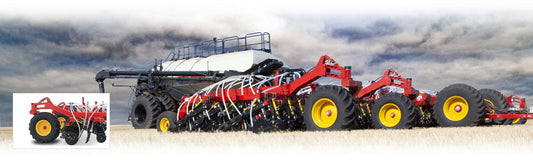 Bourgault air drills: built for ground like ours