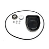 3430-0757 pump seal kit featuring a large black O-ring, rubber housing, metal seal, and small O-rings on a white background.