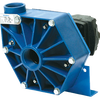 Hypro 9303P-HM4C centrifugal pump with a blue cast iron housing, threaded ports, and silver mounting bolts.
