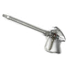 AA43L-AL6 silver metal spray gun with a long extension wand and ergonomic trigger handle for industrial applications.