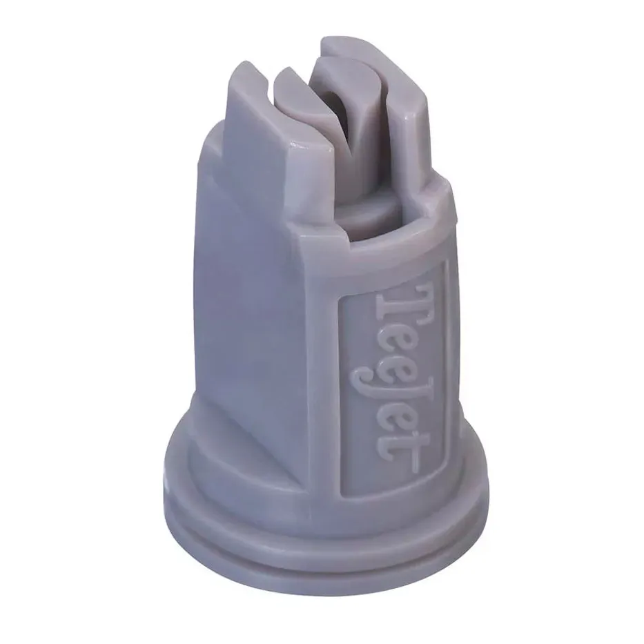 Grey TeeJet AIXR11006VP air induction spray nozzle with a durable plastic construction and precision tip design.