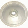 Clear, circular plastic replacement lid for AR550085 with a centered opening and raised rim design.
