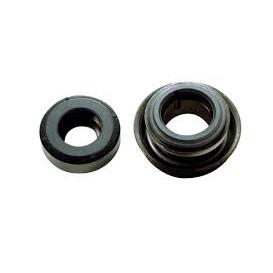 BAC-7SC-75V mechanical seal set featuring a black rubber ring and a metallic housing component on a white background.