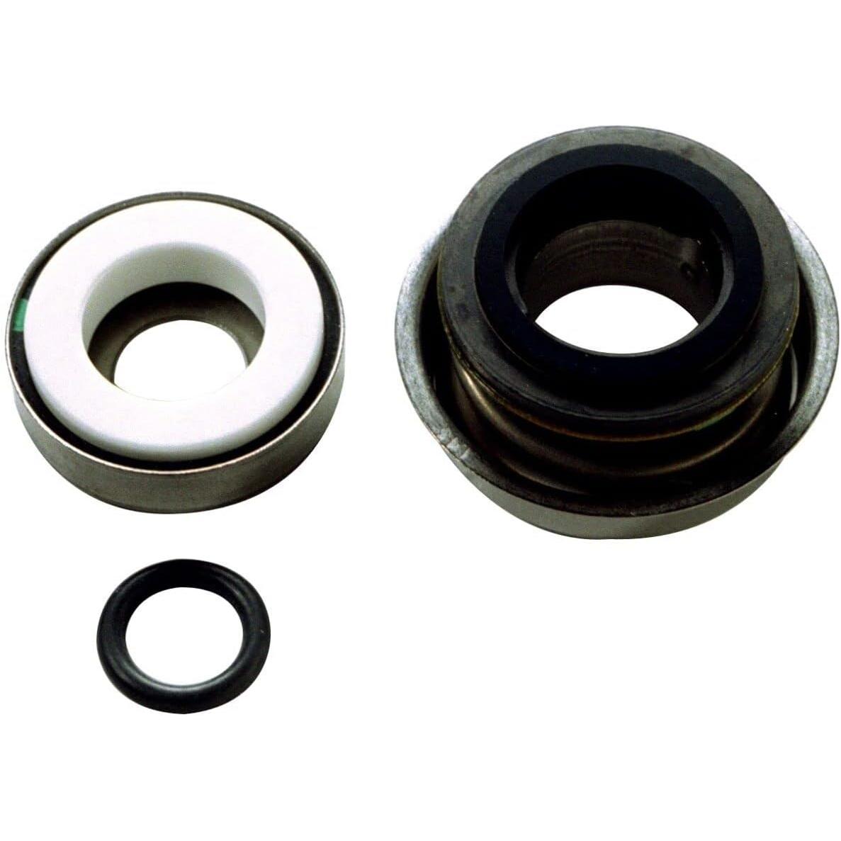 BAC-7V mechanical pump seal kit featuring a white ceramic seat, metal housing, spring assembly, and black rubber O-ring.