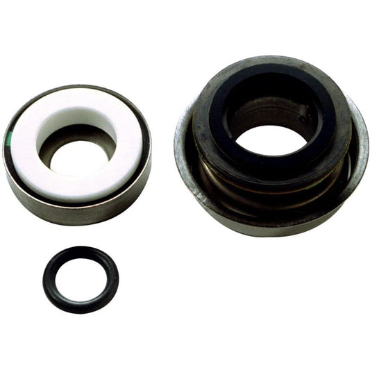 BAC-7V mechanical pump seal kit featuring a white ceramic seat, metal housing, spring assembly, and black rubber O-ring.