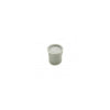 Grey nylon spray nozzle cap with a perforated top and ribbed exterior design.