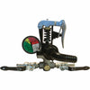 GIC40 industrial pressure regulator with a color-coded gauge, black control levers, and a heavy-duty metal spring mechanism.