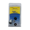 TeeJet AB43-AL-KIT repair kit for 43 GunJet featuring an aluminum nozzle component, metal washer, and black rubber seals.