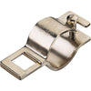 QJ111-1 Vari-Quick TeeJet metal spray nozzle clamp with an adjustable screw fastener on a white background.