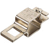 Metallic Vari-Quick TeeJet nozzle clamp with a screw fastener for 1-1/2 inch pipe mounting applications.