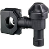 Black TeeJet Quick-attach diaphragm nozzle body with 1/4 NPT connection for agricultural sprayers.