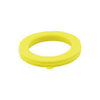 Bright yellow circular silicone seal ring for W406 (G) plumbing applications.