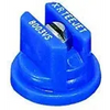 Blue XR TeeJet 8003VS flat fan spray nozzle with a stainless steel insert for agricultural precision spraying.
