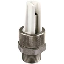XT167 industrial sensor with a white plastic tip, knurled metal grip, and threaded stainless steel base.