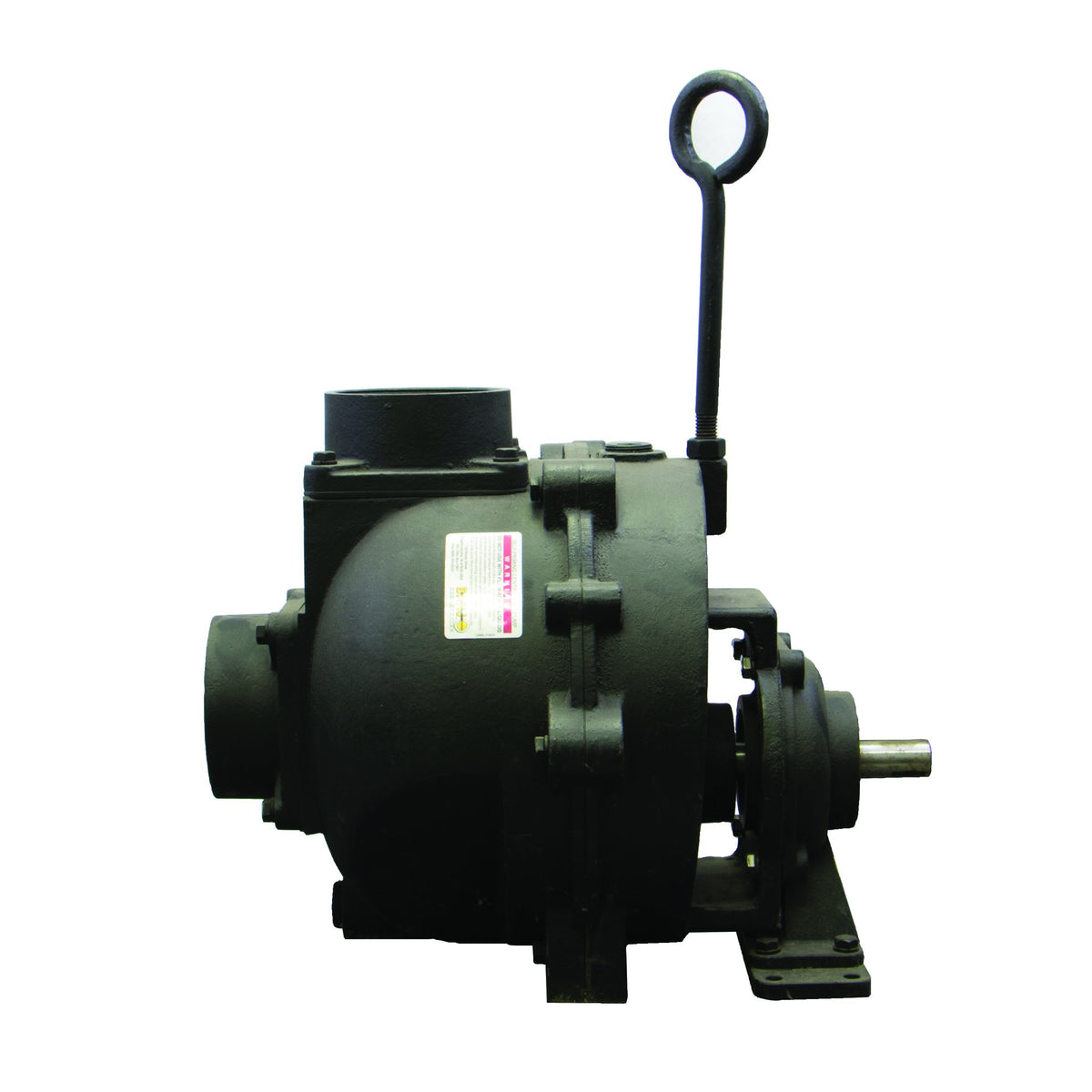 Banjo 444PBI — 4" Cast Iron Pump With Bearing Pedestal