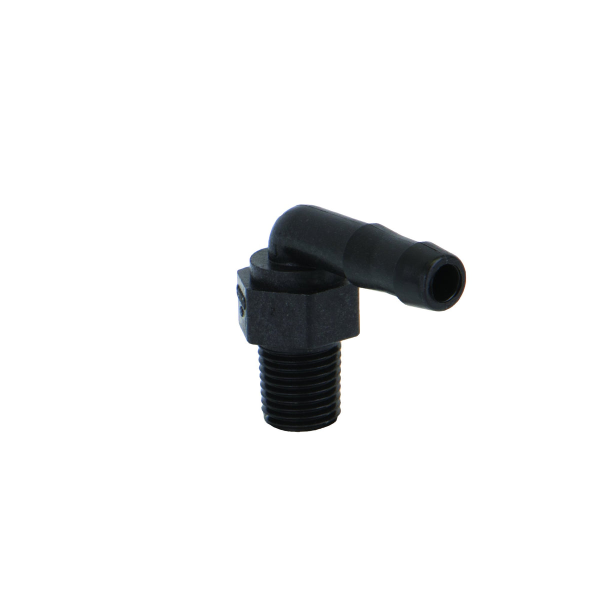 Banjo HB025/038-90 — 1/4" Male NPT x 3/8" 90° Hose Barb