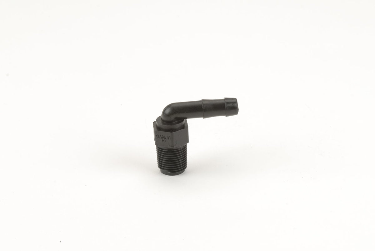 Banjo HB038-90 — 3/8" Male NPT x 3/8" 90° Hose Barb