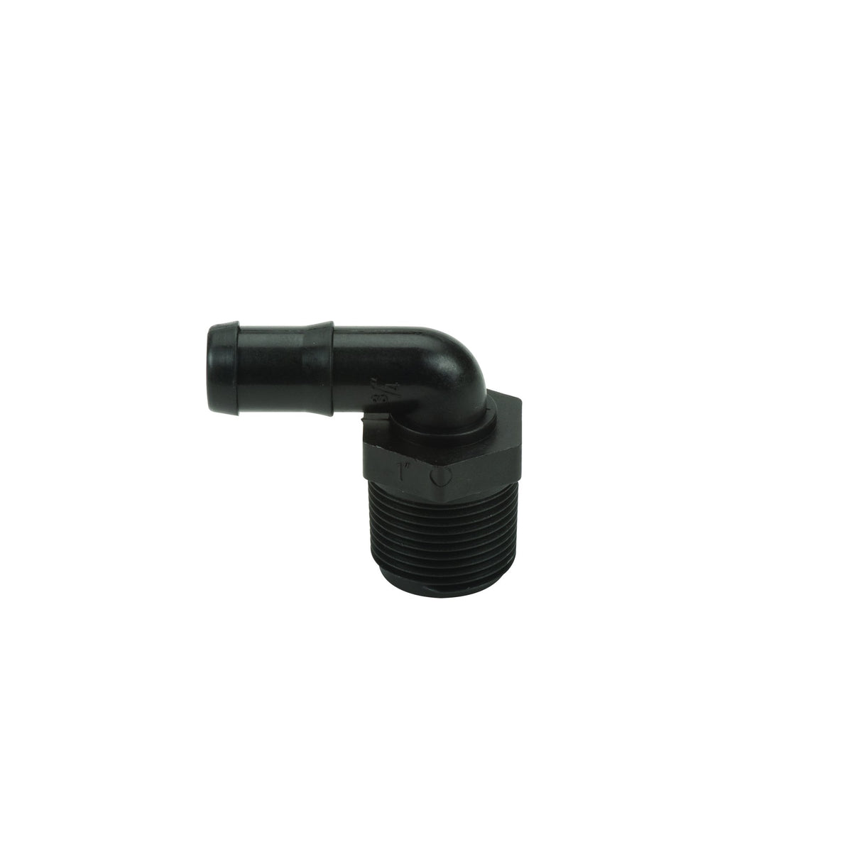 Banjo HB100/075-90 — 1" Male Thread x 3/4" 90° Hose