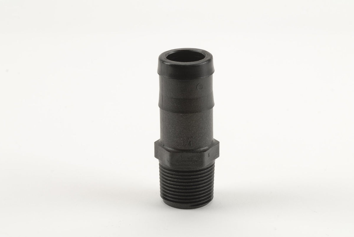 Banjo HB100-125 — 1" Male Thread x 1-1/4" Hose Barb