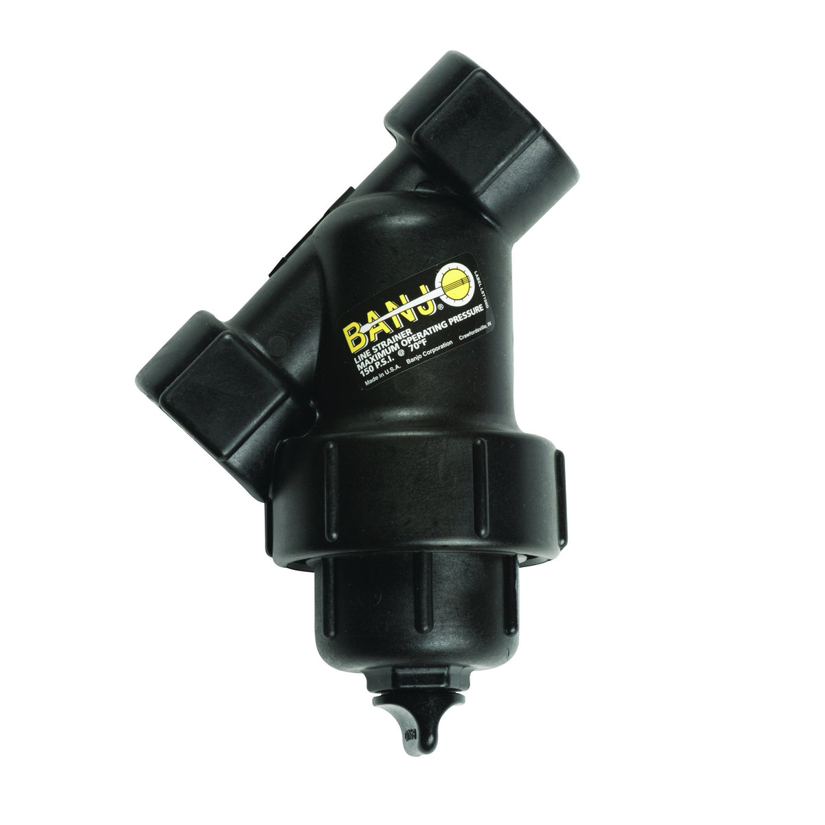 Banjo LS100-40 — 1" x 1" Y Strainer With 40 Mesh