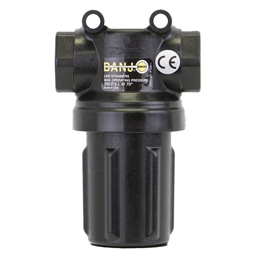 Banjo LSTM050-80 — 1/2" x 1/2" Mini T Strainer With 80