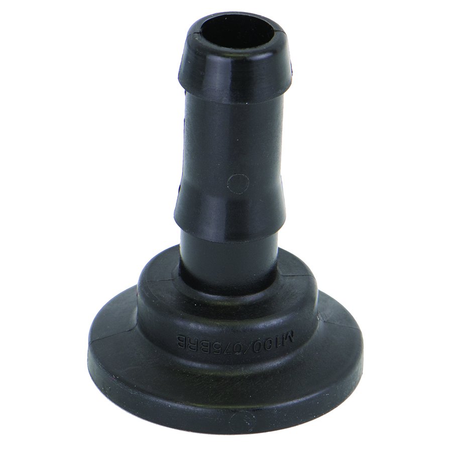 Banjo M100075BRB — 1" Flange x 3/4" Hose Barb