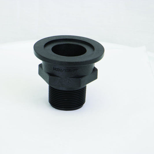 Banjo M200125MPT — 2" Flange x 1-1/4" Male Thread
