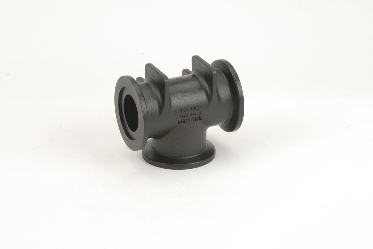 Banjo M200TEE — 2" Flanged Tee Fitting