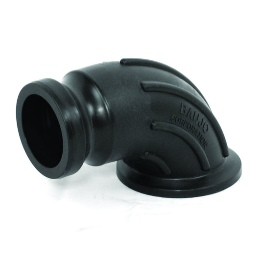 Banjo M220ASWP90 — 2" Full Port Flange x Male Adapter