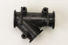 Banjo M220YG45 — 2" Full Port 45° Y Flange With 3/4" Gauge