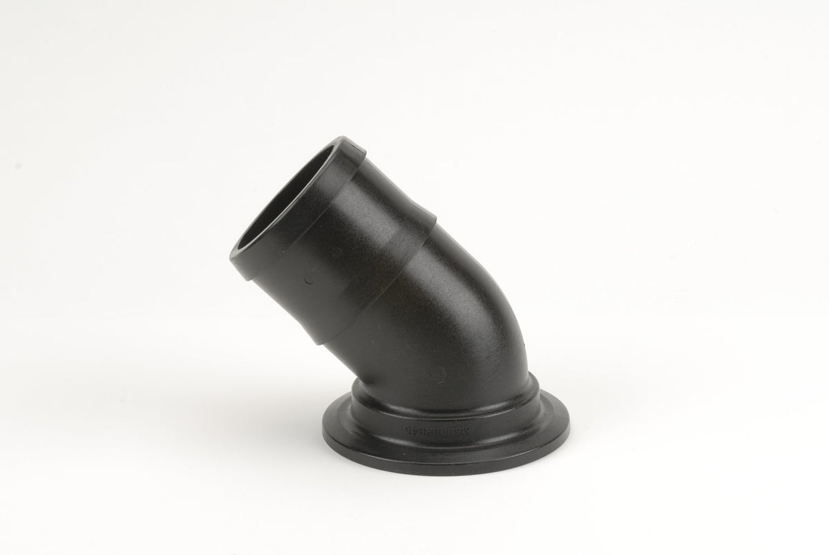 Banjo M300BRB45 — 3" Flange x 3" 45° Hose Barb