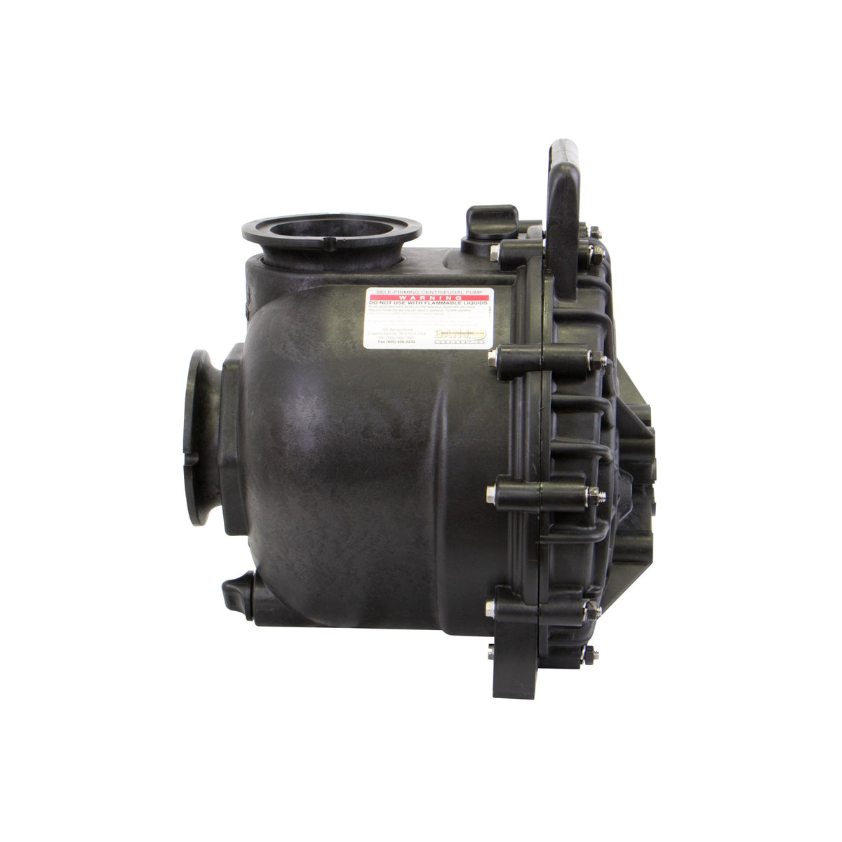 Banjo M300PO 3" Manifold Poly Centrifugal Pump End, 3/4" Shaft, Pump Only