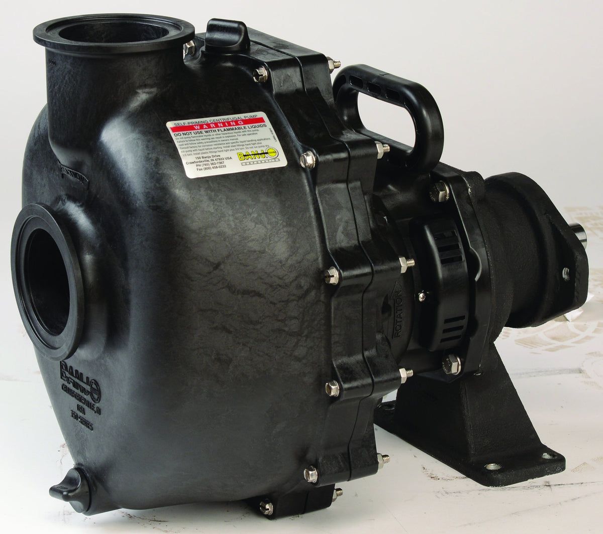 Banjo M350PBW — 3" Wet Seal Poly Pump Pdstl (alternate view)