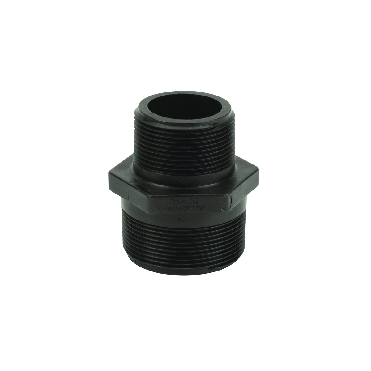 Banjo RN200-150 — 2" x 1-1/2" Poly Reducing Nipple