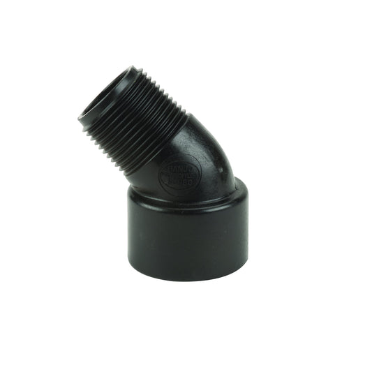Banjo SL100-45 — 1" 45° Poly Street Elbow