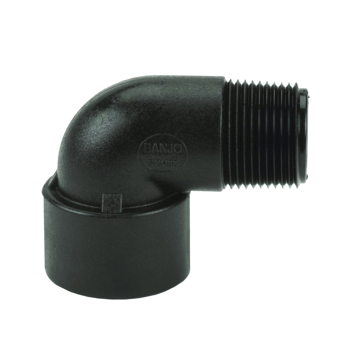 Banjo SL100-90 — 1" 90° Poly Street Elbow